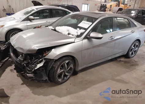 2021 Hyundai Elantra Limited from USA, damaged, VIN 5NPLP4AG4MH016447